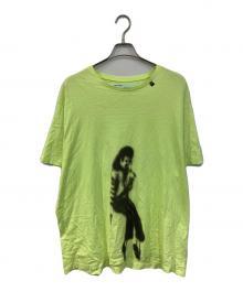 OFFWHITE（オフホワイト）の古着「プリントTシャツ」｜イエロー