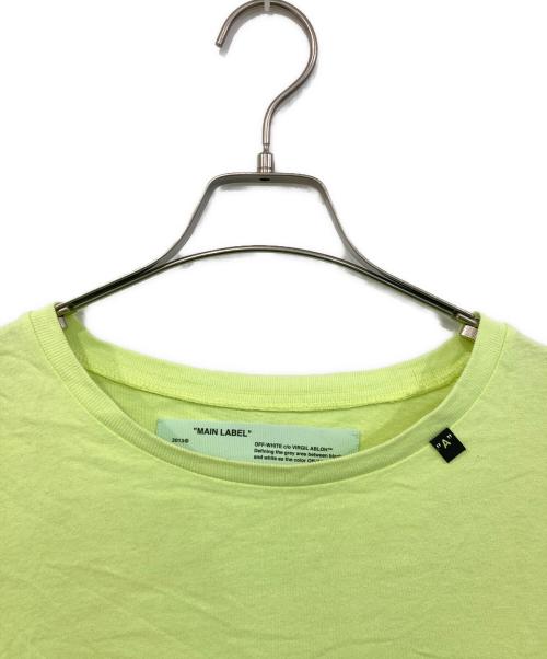 OFFWHITE（オフホワイト）OFFWHITE (オフホワイト) プリントTシャツ イエロー サイズ:SIZE Mの古着・服飾アイテム