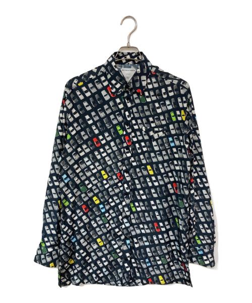 BOTTEGA VENETA（ボッテガベネタ）BOTTEGA VENETA (ボッテガベネタ) 総柄シャツ ブラック サイズ:SIZE 44の古着・服飾アイテム