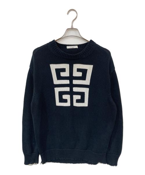 GIVENCHY（ジバンシィ）GIVENCHY (ジバンシィ) 4Gロゴニット ブラック サイズ:SIZE XSの古着・服飾アイテム