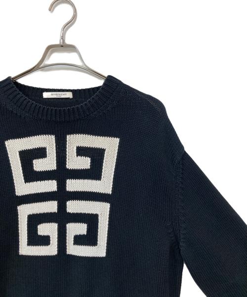 GIVENCHY（ジバンシィ）GIVENCHY (ジバンシィ) 4Gロゴニット ブラック サイズ:SIZE XSの古着・服飾アイテム