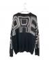 SUPREME (シュプリーム) chenille logo sweater/シェニールロゴセーター ブラック サイズ:SIZE XL：18000円