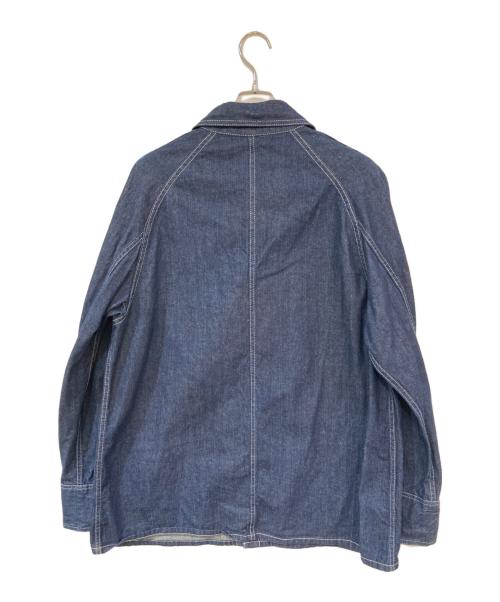 POST O'ALLS（ポストオーバーオールズ）POST O'ALLS (ポストオーバーオールズ) RUFF'n'TUFF カバーオール インディゴ サイズ:Lの古着・服飾アイテム