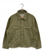 LEVI'Sリーバイス）の古着「TRUCKER JACKET」｜カーキ