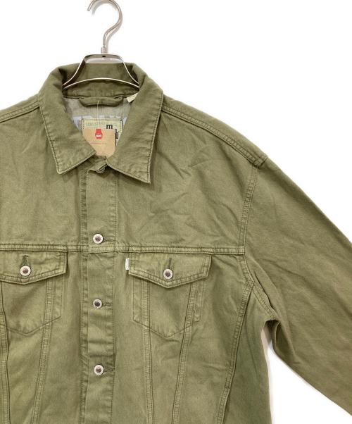 LEVI'S（リーバイス）LEVI'S (リーバイス) TRUCKER JACKET カーキ サイズ:Lの古着・服飾アイテム