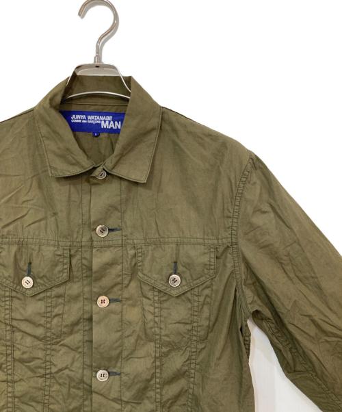 JUNYA WATANABE MAN（ジュンヤワタナベマン）JUNYA WATANABE MAN (ジュンヤワタナベマン) シャツジャケット カーキ サイズ:Lの古着・服飾アイテム