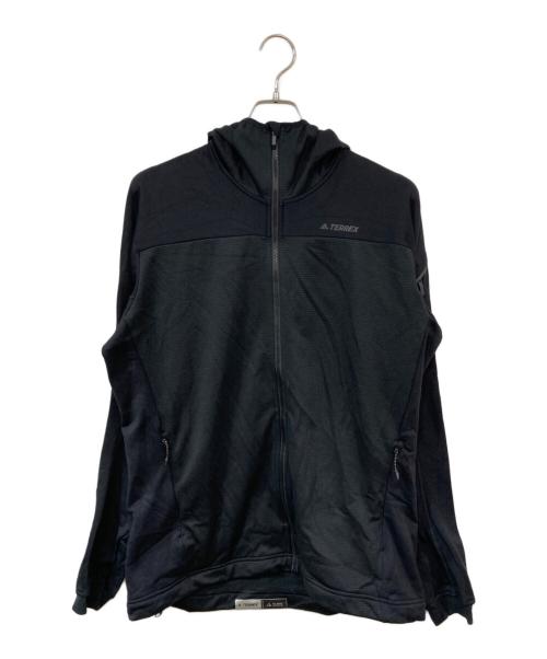 adidas（アディダス）adidas (アディダス) Stockhorn Hoody/ストックホーンフーディ ブラック サイズ:SIZE 2XOの古着・服飾アイテム
