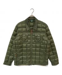 WOOLRICH（ウールリッチ）の古着「ジップアップダウンジャケット」｜カーキ