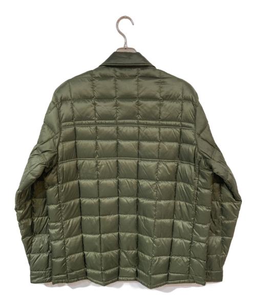 WOOLRICH（ウールリッチ）WOOLRICH (ウールリッチ) ジップアップダウンジャケット カーキ サイズ:Lの古着・服飾アイテム