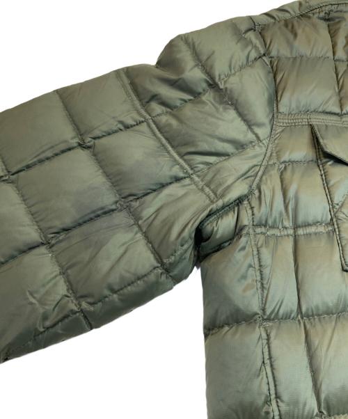 WOOLRICH（ウールリッチ）WOOLRICH (ウールリッチ) ジップアップダウンジャケット カーキ サイズ:Lの古着・服飾アイテム