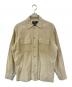 RRL（ダブルアールエル）の古着「スウェードレザーシャツ」｜ベージュ