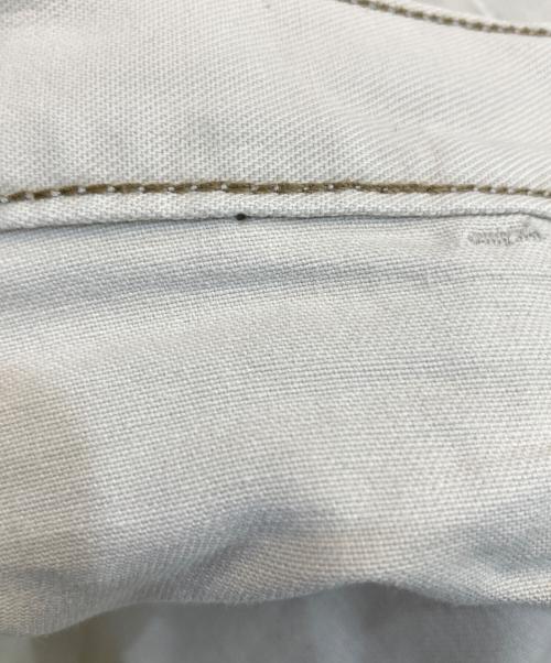 POLO RALPH LAUREN（ポロ・ラルフローレン）POLO RALPH LAUREN (ポロ・ラルフローレン) ペイントダブルニーペインターパンツ アイボリー サイズ:SIZE 32の古着・服飾アイテム