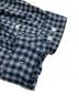 中古・古着 STEVEN ALAN (スティーブンアラン) 40/1 NEL CHECK REGULAR COLLAR SHIRT-LOOSE/シャツ グリーン×ブラック サイズ:L：5000円