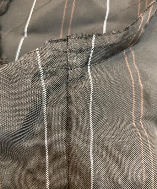 OAMC（オーエーエムシー）OAMC (オーエーエムシー) Sleeveless QUADRA Pinstriped Shirt ブラック サイズ:Mの古着・服飾アイテム