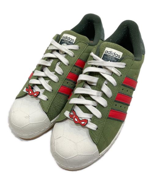 adidas（アディダス）adidas (アディダス) Teenage Mutant Ninja Turtles (ティーンエイジ・ミュータント・ニンジャ・タートルズ) TMNT シェルトゥ オリーブ サイズ:28.0cmの古着・服飾アイテム