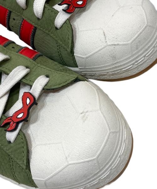 adidas（アディダス）adidas (アディダス) Teenage Mutant Ninja Turtles (ティーンエイジ・ミュータント・ニンジャ・タートルズ) TMNT シェルトゥ オリーブ サイズ:28.0cmの古着・服飾アイテム