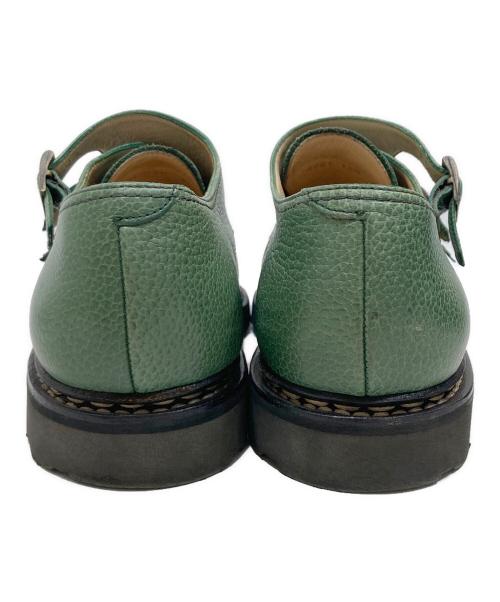 PARABOOT（パラブーツ）PARABOOT (パラブーツ) William/ウィリアム ダブルモンクストラップシューズ グリーン サイズ:SIZE 8 1/2の古着・服飾アイテム