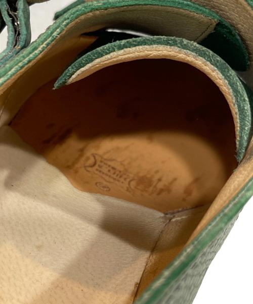 PARABOOT（パラブーツ）PARABOOT (パラブーツ) William/ウィリアム ダブルモンクストラップシューズ グリーン サイズ:SIZE 8 1/2の古着・服飾アイテム