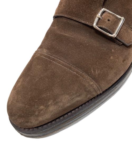 JOHN LOBB（ジョンロブ）JOHN LOBB (ジョンロブ) William TENSILE SS SUEDE/ウィリアムテンシルSSスエード ブラウン サイズ:8E last:9795の古着・服飾アイテム