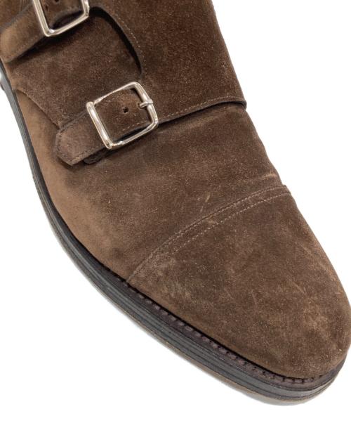 JOHN LOBB（ジョンロブ）JOHN LOBB (ジョンロブ) William TENSILE SS SUEDE/ウィリアムテンシルSSスエード ブラウン サイズ:8E last:9795の古着・服飾アイテム