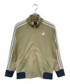 adidasアディダス）の古着「トラックジャケット」｜オリーブ