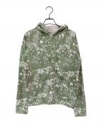 stussyステューシー）の古着「ジップパーカー」｜グリーン