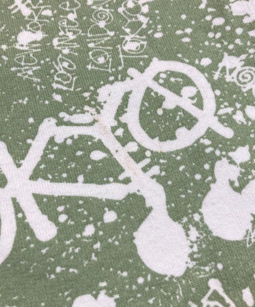 stussy（ステューシー）stussy (ステューシー) ジップパーカー グリーン サイズ:SIZE Mの古着・服飾アイテム