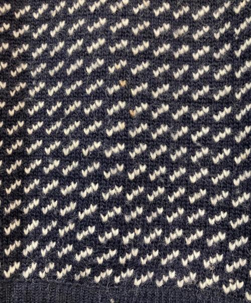 L.L.Bean（エルエルビーン）L.L.Bean (エルエルビーン) バーズアイニット ネイビー サイズ:SIZE XXLの古着・服飾アイテム