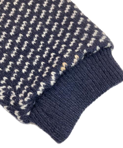 L.L.Bean（エルエルビーン）L.L.Bean (エルエルビーン) バーズアイニット ネイビー サイズ:SIZE XXLの古着・服飾アイテム