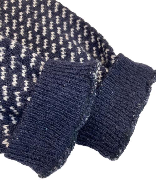 L.L.Bean（エルエルビーン）L.L.Bean (エルエルビーン) バーズアイニット ネイビー サイズ:SIZE XXLの古着・服飾アイテム