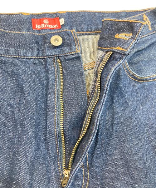 HELLRAZOR（ヘルレイザー）HELLRAZOR (ヘルレイザー) デニムパンツ インディゴ サイズ:SIZE Lの古着・服飾アイテム