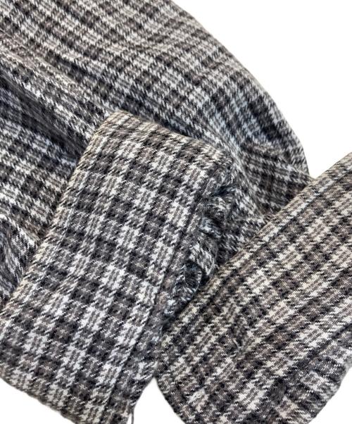 POLAR（ポーラー）POLAR (ポーラー) チェックフランネルシャツ グレー サイズ:SIZE XLの古着・服飾アイテム