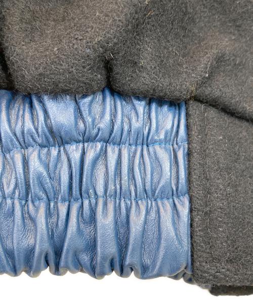 MOIRA（ミラ）MOIRA (ミラ) スタジャン ネイビー×ブラック サイズ:SIZE XLの古着・服飾アイテム