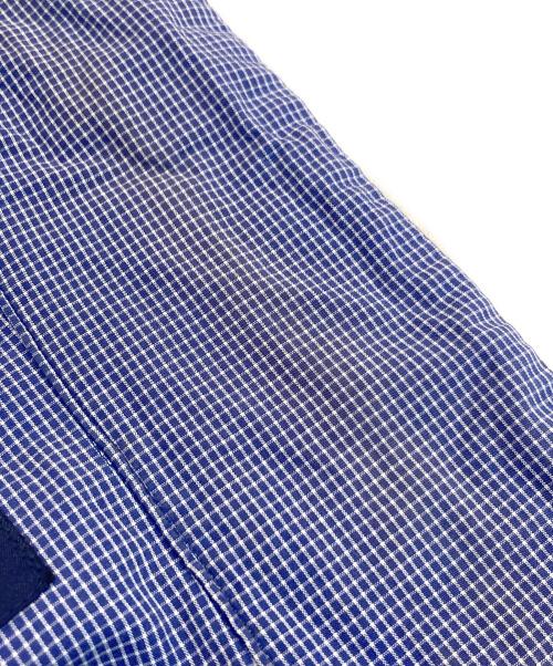 stussy（ステューシー）stussy (ステューシー) ギンガムチェックシャツ ネイビー サイズ:SIZE Lの古着・服飾アイテム