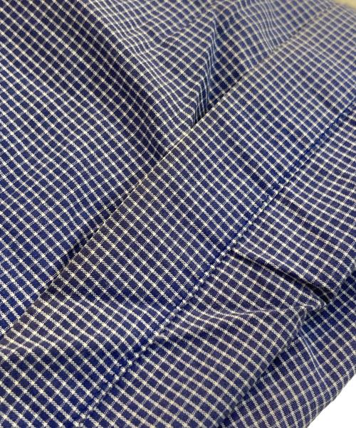 stussy（ステューシー）stussy (ステューシー) ギンガムチェックシャツ ネイビー サイズ:SIZE Lの古着・服飾アイテム