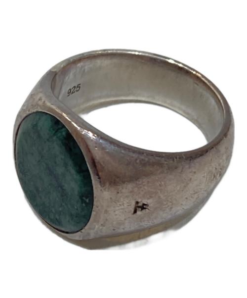 TOM WOOD（トムウッド）TOM WOOD (トムウッド) オーバルグリーンマーブルリング サイズ:15号の古着・服飾アイテム