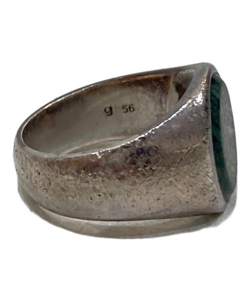 TOM WOOD（トムウッド）TOM WOOD (トムウッド) オーバルグリーンマーブルリング サイズ:15号の古着・服飾アイテム