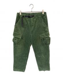 STABRIDGE（スタブリッジ）の古着「CORDUROY BUYER PANTS」｜グリーン