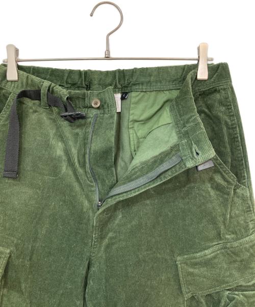 STABRIDGE（スタブリッジ）STABRIDGE (スタブリッジ) CORDUROY BUYER PANTS グリーン サイズ:Lの古着・服飾アイテム