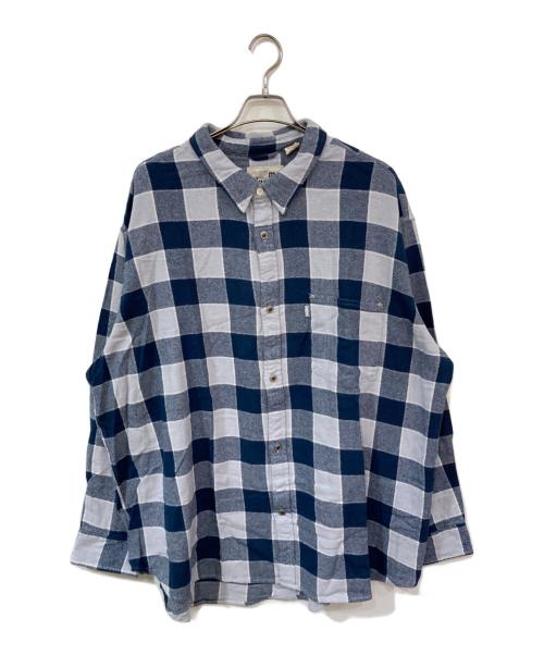 LEVI'S（リーバイス）LEVI'S (リーバイス) チェックネルシャツ ブルー サイズ:SIZE XLの古着・服飾アイテム