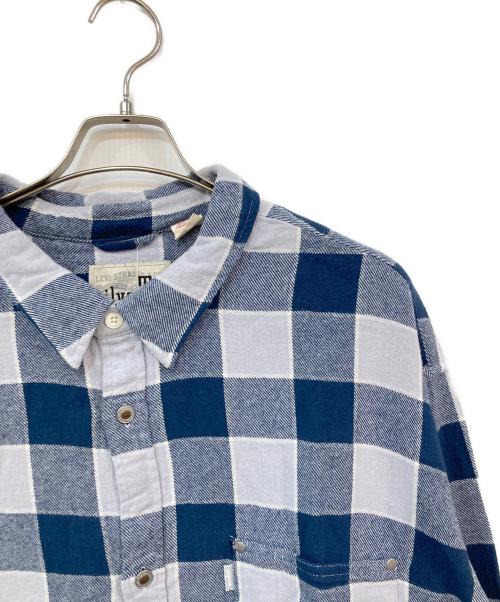 LEVI'S（リーバイス）LEVI'S (リーバイス) チェックネルシャツ ブルー サイズ:SIZE XLの古着・服飾アイテム