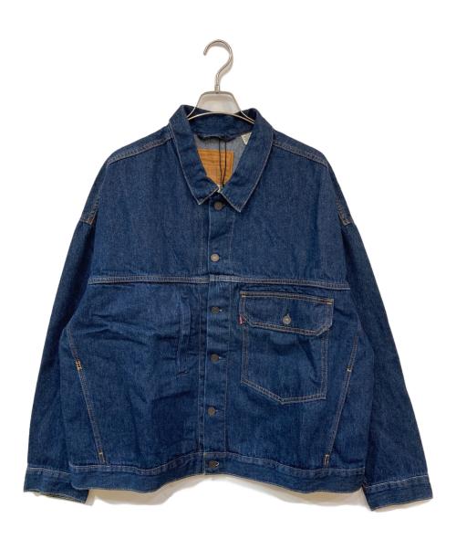 LEVI'S（リーバイス）LEVI'S (リーバイス) STAY LOOSE TRUCKER JACKET/ステイルーズトラッカージャケット インディゴ サイズ:SIZE XLの古着・服飾アイテム