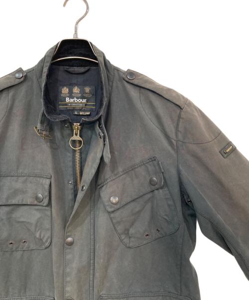Barbour International（バブアーインターナショナル）Barbour INTERNATIONAL (バブアーインターナショナル) ジャケット グレー サイズ:Lの古着・服飾アイテム