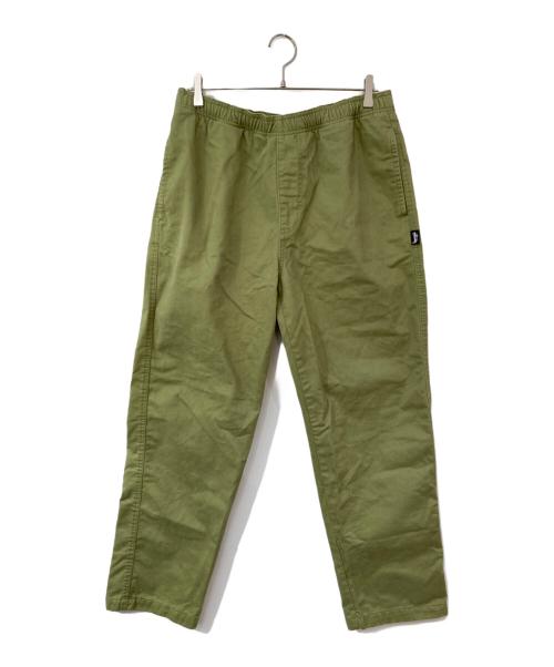 stussy（ステューシー）stussy (ステューシー) Brushed Beach Pant/ブラッシュドビーチパンツ グリーン サイズ:SIZE Mの古着・服飾アイテム