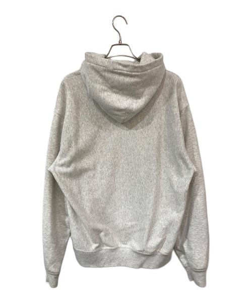 stussy（ステューシー）stussy (ステューシー) 8 BALL EMBROIDERED HOODIE/8ボールエンブロイダードフーディー グレー サイズ:SIZE XLの古着・服飾アイテム