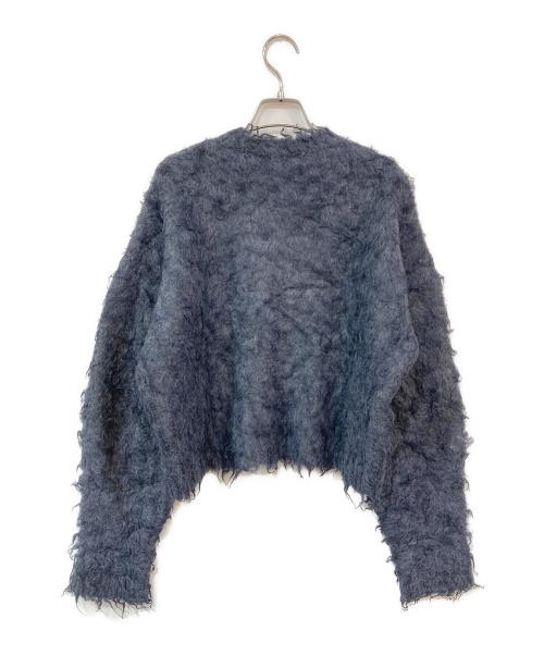 ASTRAET（アストラット）ASTRAET (アストラット) シャギークルーネックニット グレー サイズ:不明の古着・服飾アイテム