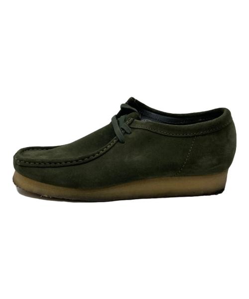 CLARKS ORIGINALS（クラークス オリジナルズ）Clarks Originals (クラークス オリジナルズ) ワラビーブーツ グリーン サイズ:UK 8の古着・服飾アイテム