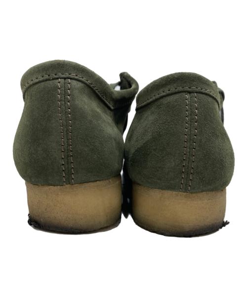 CLARKS ORIGINALS（クラークス オリジナルズ）Clarks Originals (クラークス オリジナルズ) ワラビーブーツ グリーン サイズ:UK 8の古着・服飾アイテム