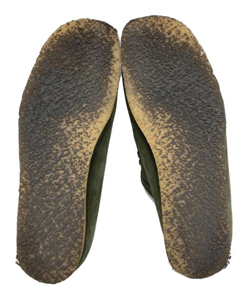 CLARKS ORIGINALS（クラークス オリジナルズ）Clarks Originals (クラークス オリジナルズ) ワラビーブーツ グリーン サイズ:UK 8の古着・服飾アイテム