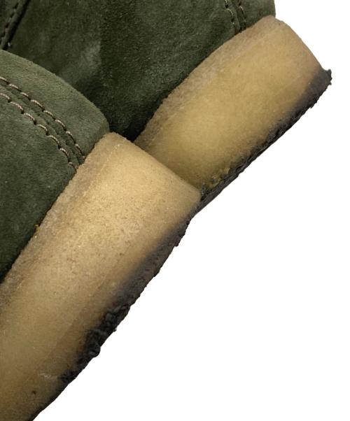 CLARKS ORIGINALS（クラークス オリジナルズ）Clarks Originals (クラークス オリジナルズ) ワラビーブーツ グリーン サイズ:UK 8の古着・服飾アイテム